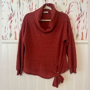 Burnt Orange Long Sleeve Top